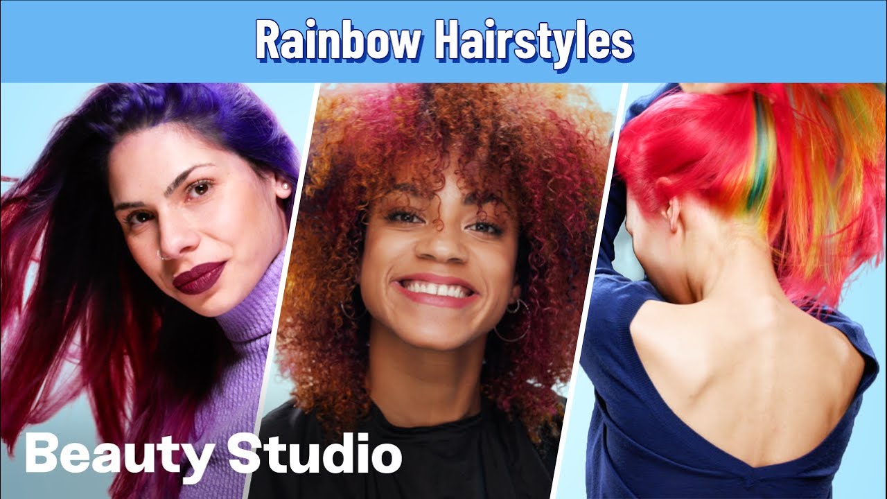 Rainbow Hair Transformations! Seriously Colorful | Beauty Studio