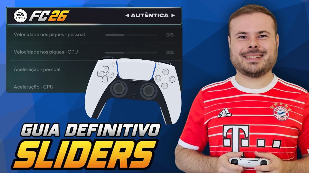 FC 26 | Como CONFIGURAR os SLIDERS (Guia DEFINITIVO e ATUALIZADO!) - Modo Carreira REALISTA