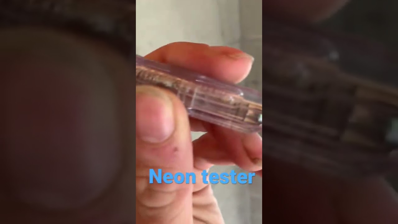 Volt tester screwdriver #sparky #electrician #electricity #electrical #electronic #light