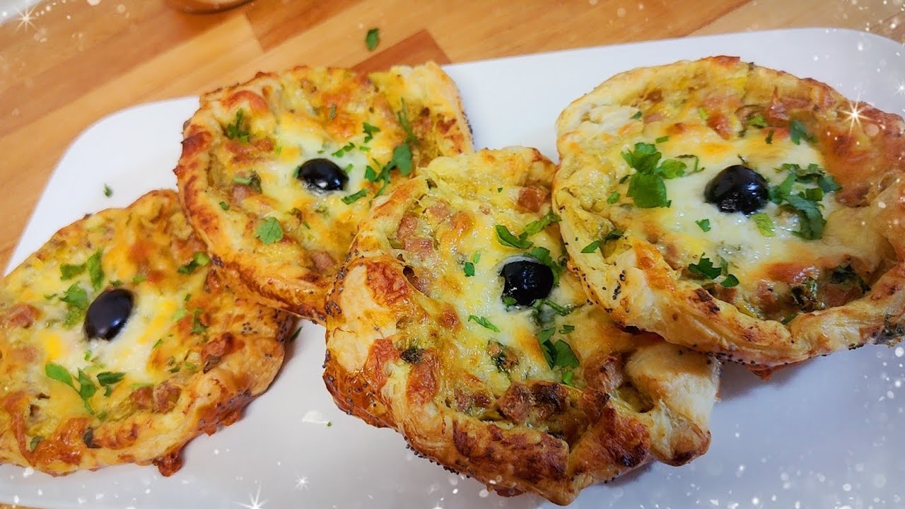 FEUILLETÉ au POIREAUX et LARDONS recette simple et facile mais surtout économique. ramadan2024
