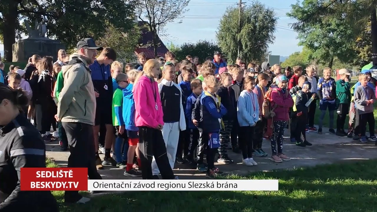 Sedliště ► Orientační závod žáků škol regionu Slezská brána │ #Beskydy.TV │ @BeskydskaTelevize
