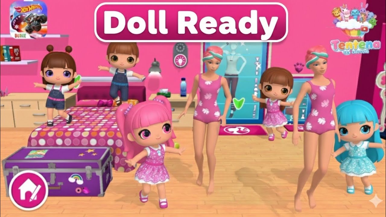 Ready doll #tentena #cartoon #doll #viral 