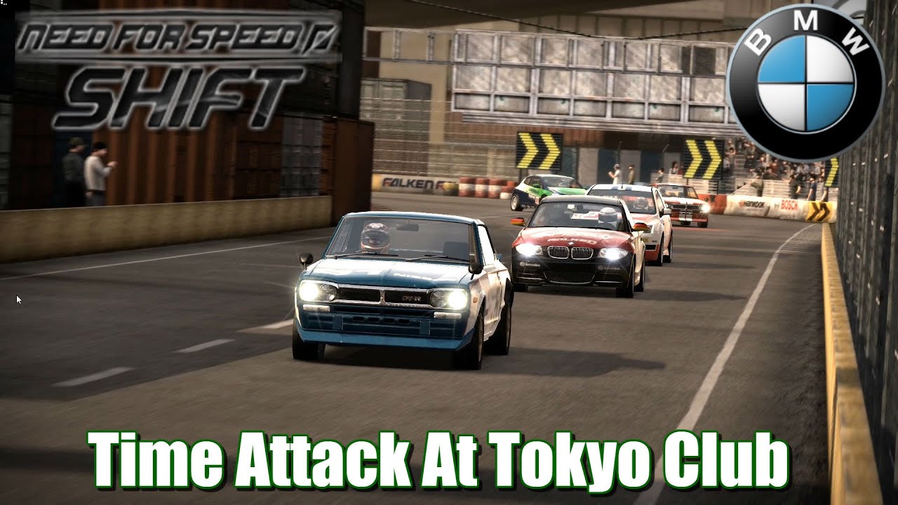 Retro Racing Games : Need For Speed Shift - Time Attack At Tokyo Club