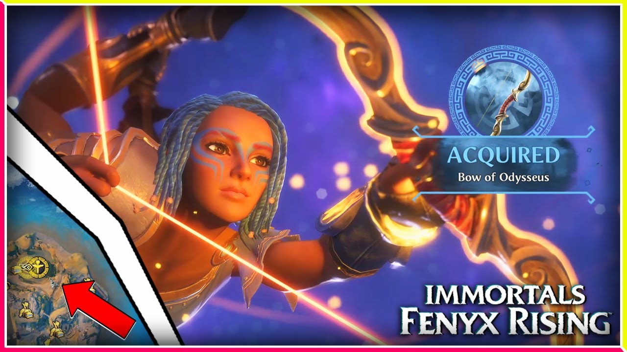 Bow of Odysseus & Apollo's Arrows Ability Location Guide - Immortals Fenyx Rising