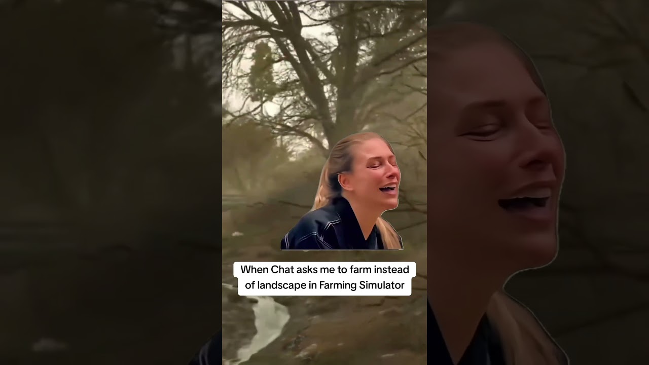 Just do some farming, Joel. 🤣🙈 #farming #farmsim #farmingsimulator #fs25 #farmingsim #funny
