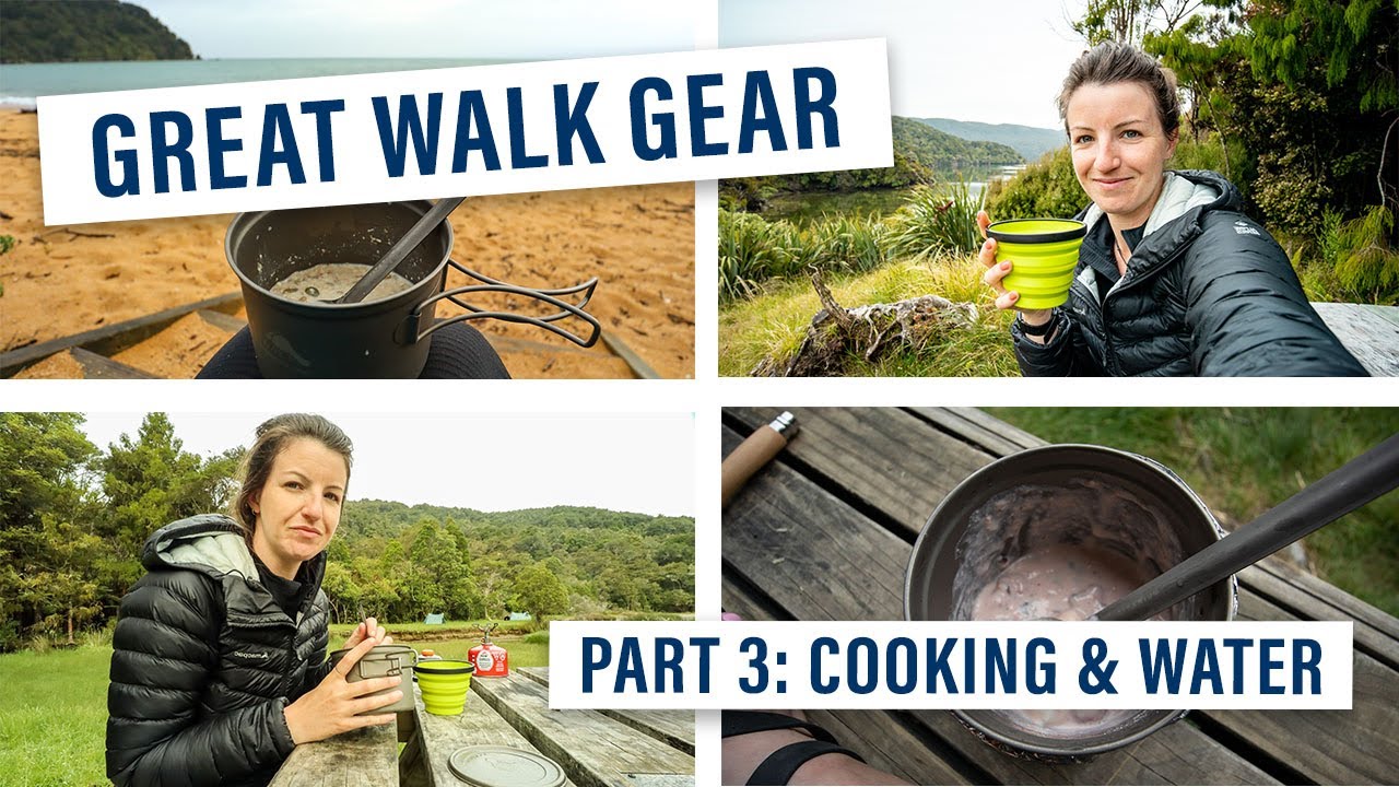 What to Pack for A Great Walk - Part 3: Cooking & Water // Tips for Hiking New Zealand Great Walks