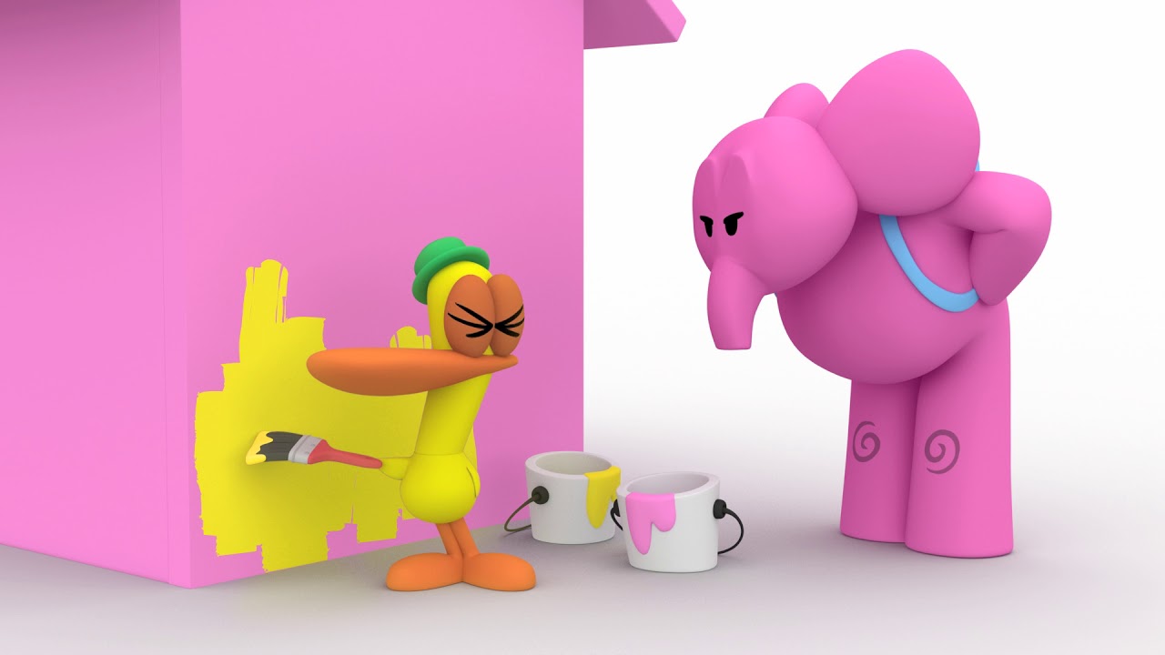 NOVOS EPISODIOS - Pocoyo- A casa multicolorida (S04E10)