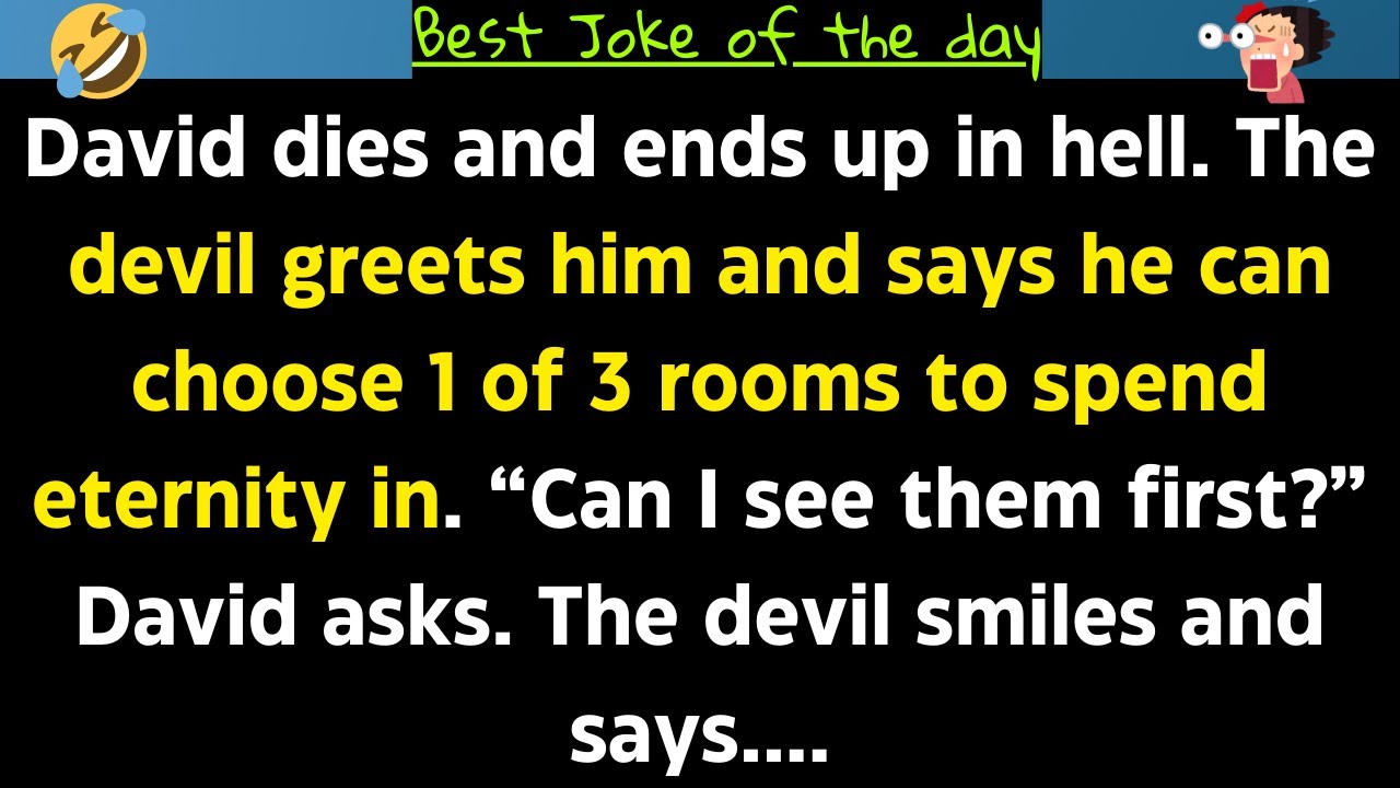 🤣The Devil Gave Him Three Choices — The Last One Changed Everything #jokes