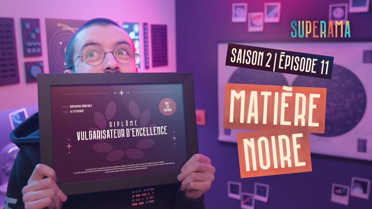 La matière noire : on sait toujours pas trop ce que c'est mais c'est là.