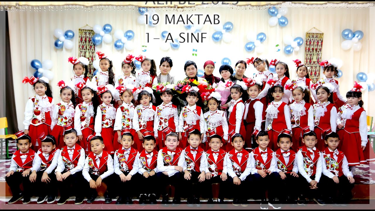 ALIFBE 2025 URGANCH  SHAHAR 19 - MAKTAB 1 - A SINF