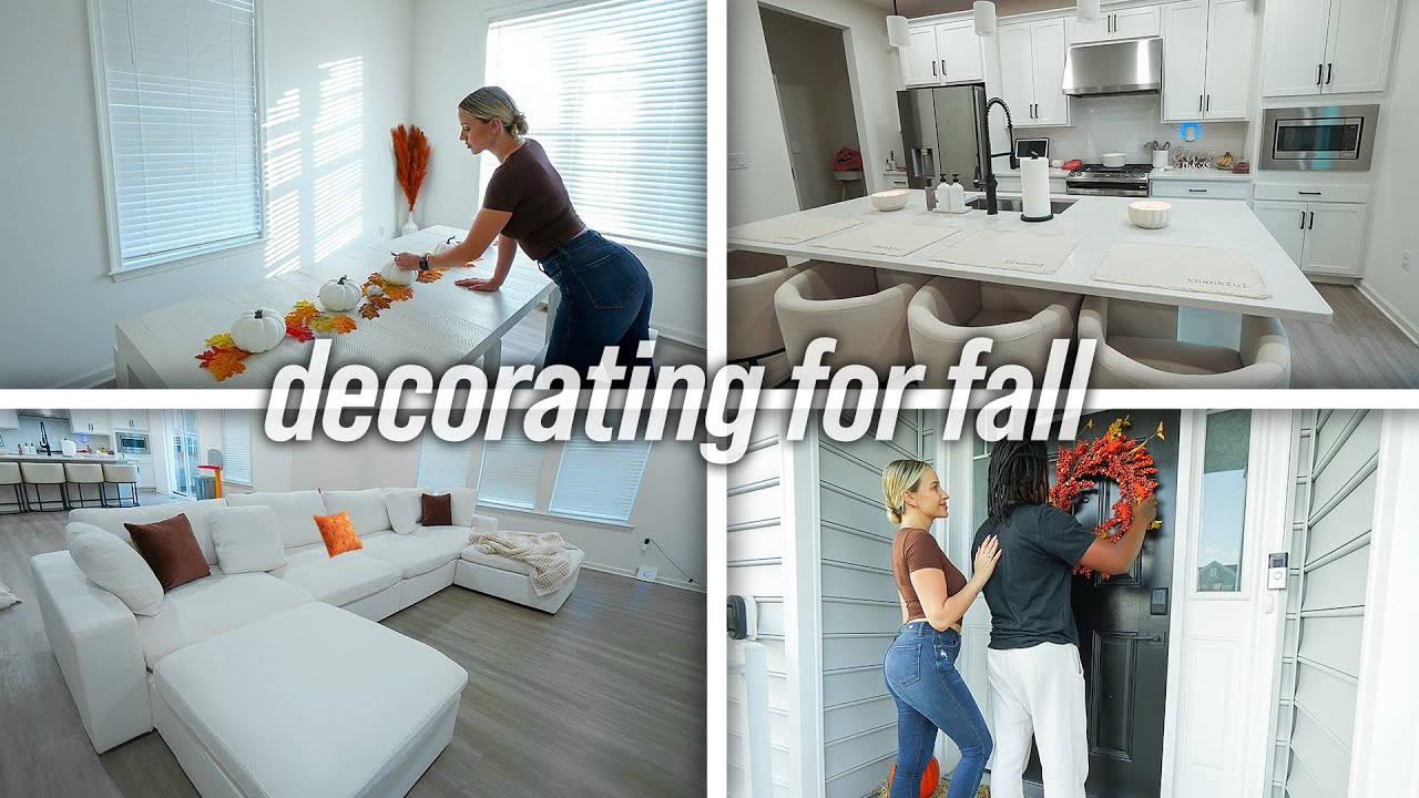 shopping & decorating our new home for fall!
