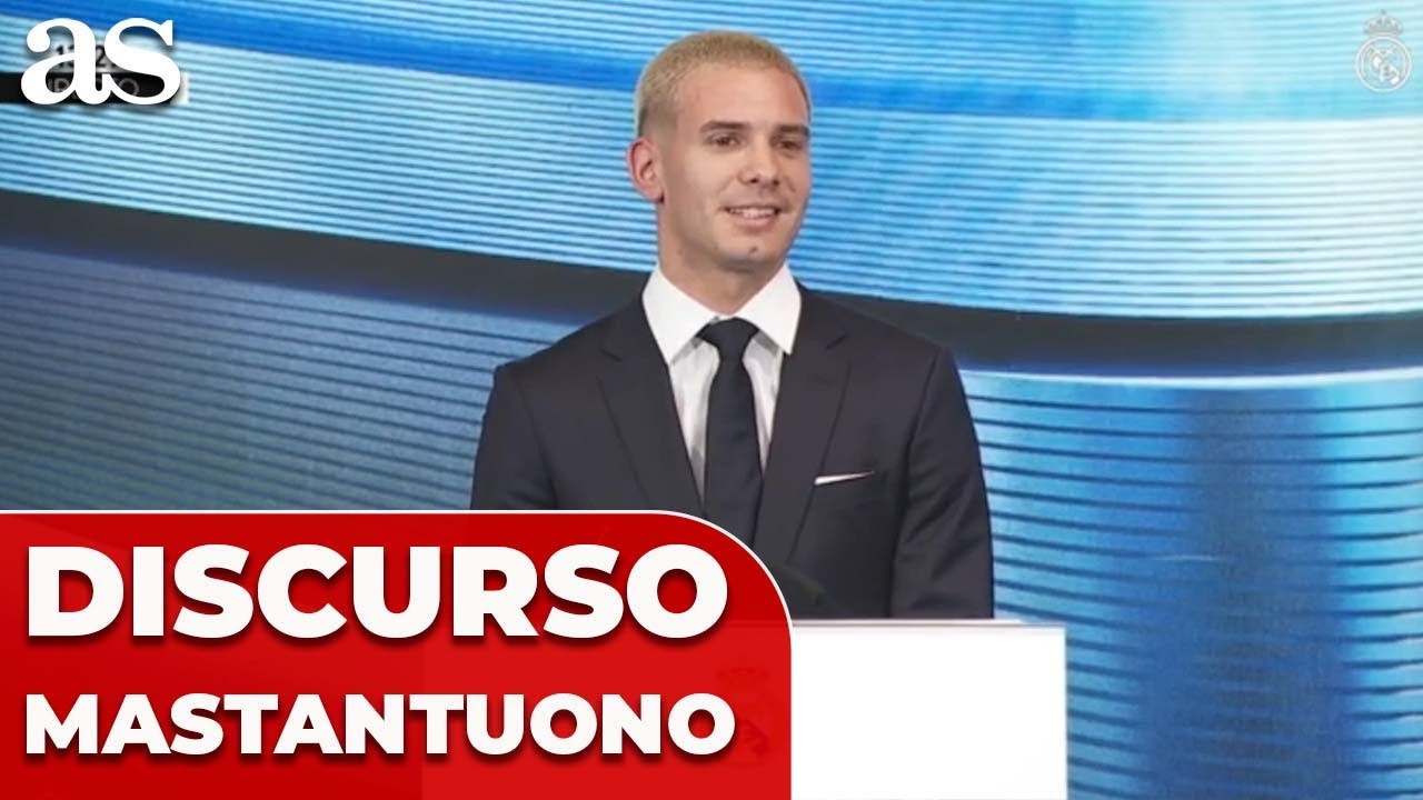MASTANTUONO | IMPACTANTE DISCURSO completo ACTO de PRESENTACIÓN con el REAL MADRID  | Parte 3