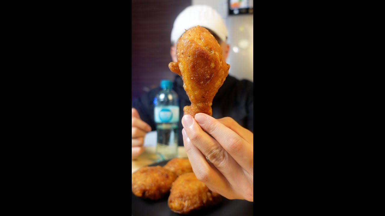 Carbonated water for Super Crispy Fried Chicken!