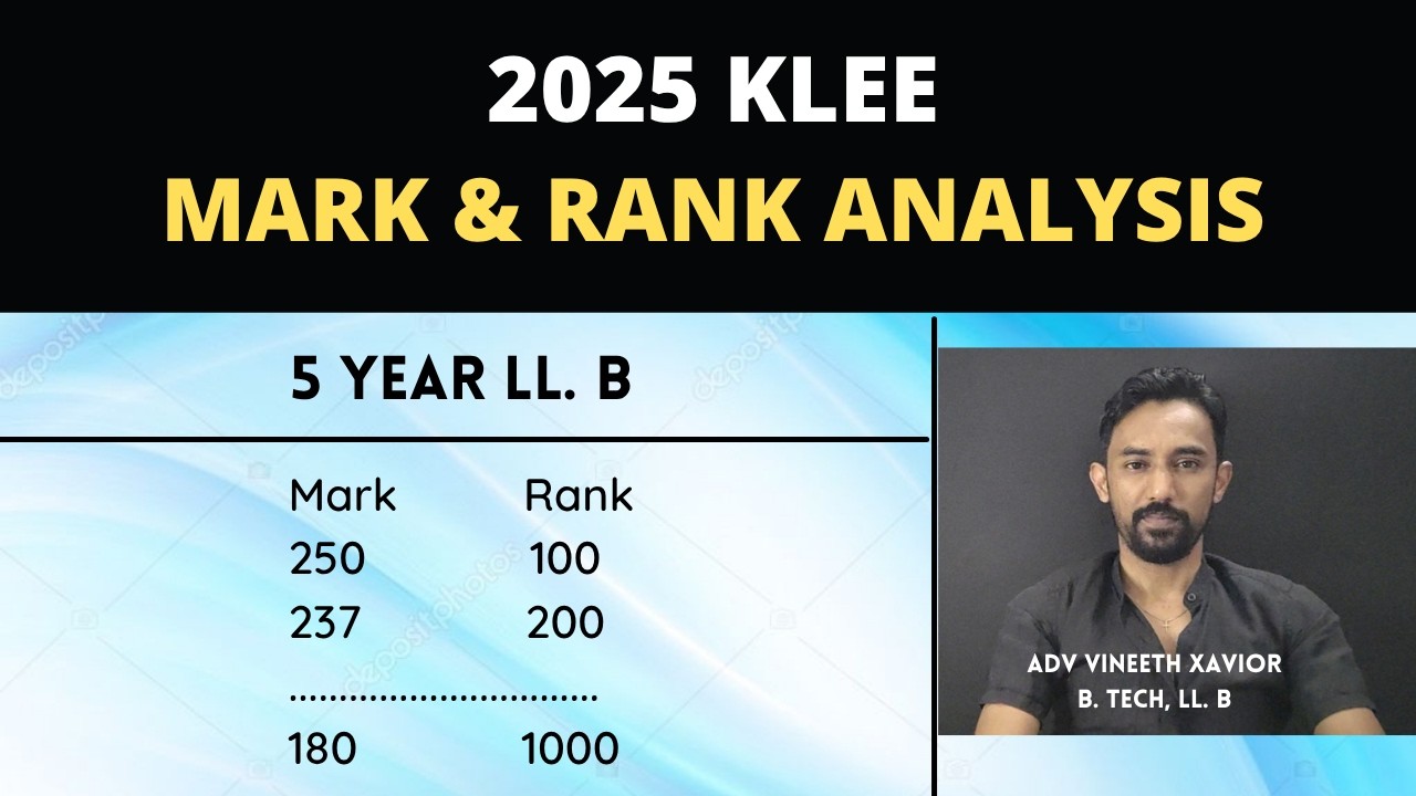 KLEE 2025 - 5 Year LL B : Mark Rank Analysis