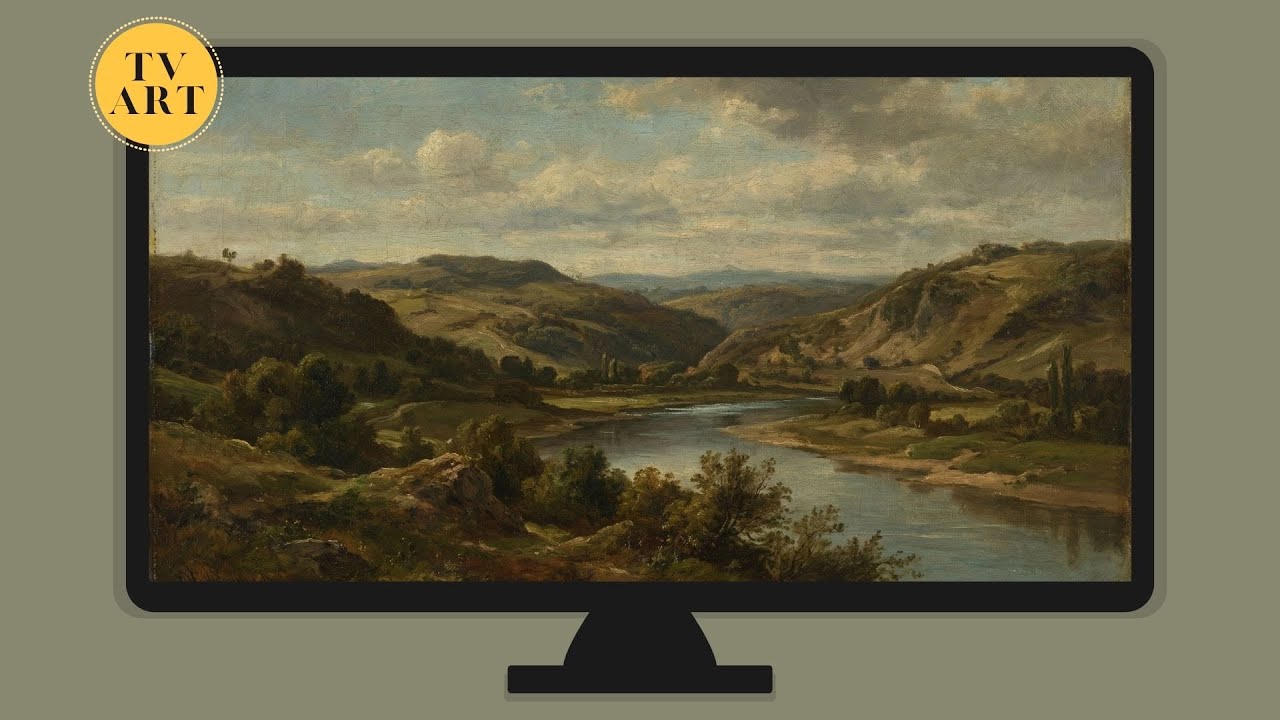 Timeless Oil Painting Landscape | Calm Ambient Art for TV