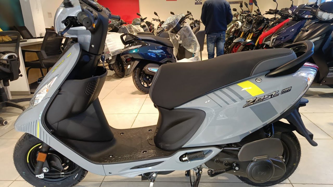 Zest 110 nardo gray new vehicle smart connect