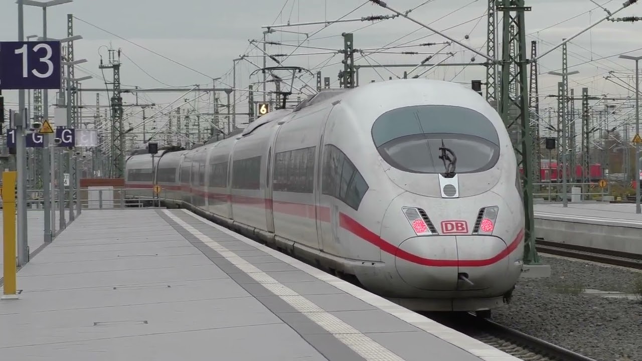 Leipzig hbf DB ICE und ICs Br 401 ICE1 Br 403 ICE 3 Br 411 ICE T Br 412 ICE 4  IC2 Twindexx mit Br 1