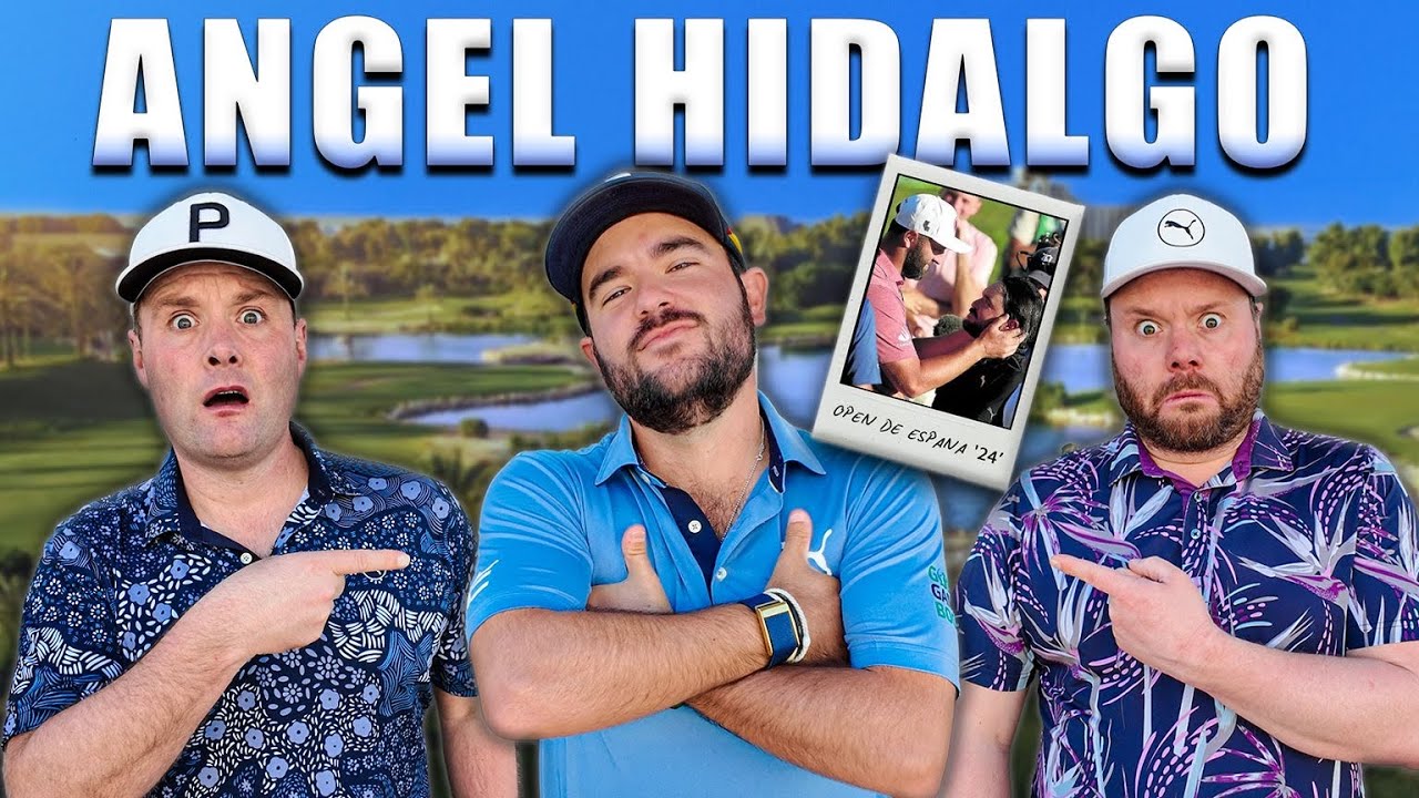 He Beat John Rahm, But Can He Beat 2 Mid Handicappers?  👀 | Angel Hidalgo VS Tubes & Ange