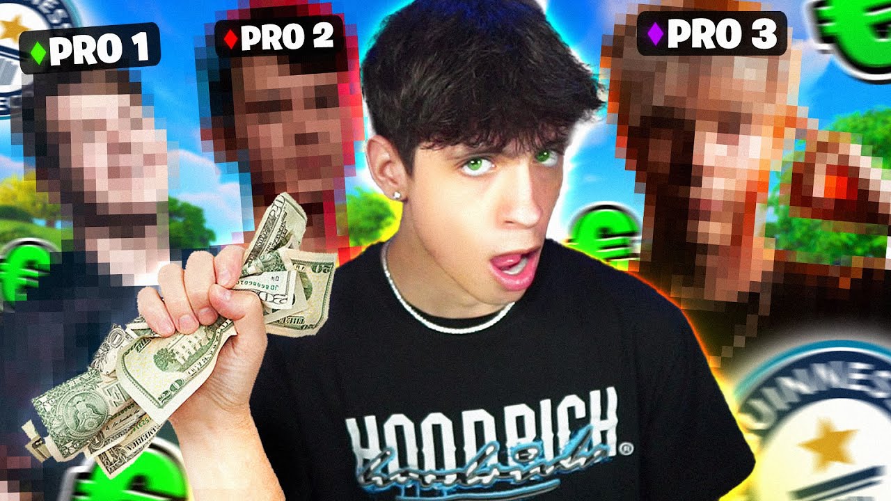 HO PAGATO 3 PRO PLAYER PER FARE IL RECORD DI KILL IN RIENTRO RANKED SU FORTNITE!
