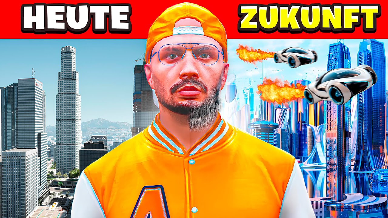 ich REISE in die ZUKUNFT in GTA 5 RP