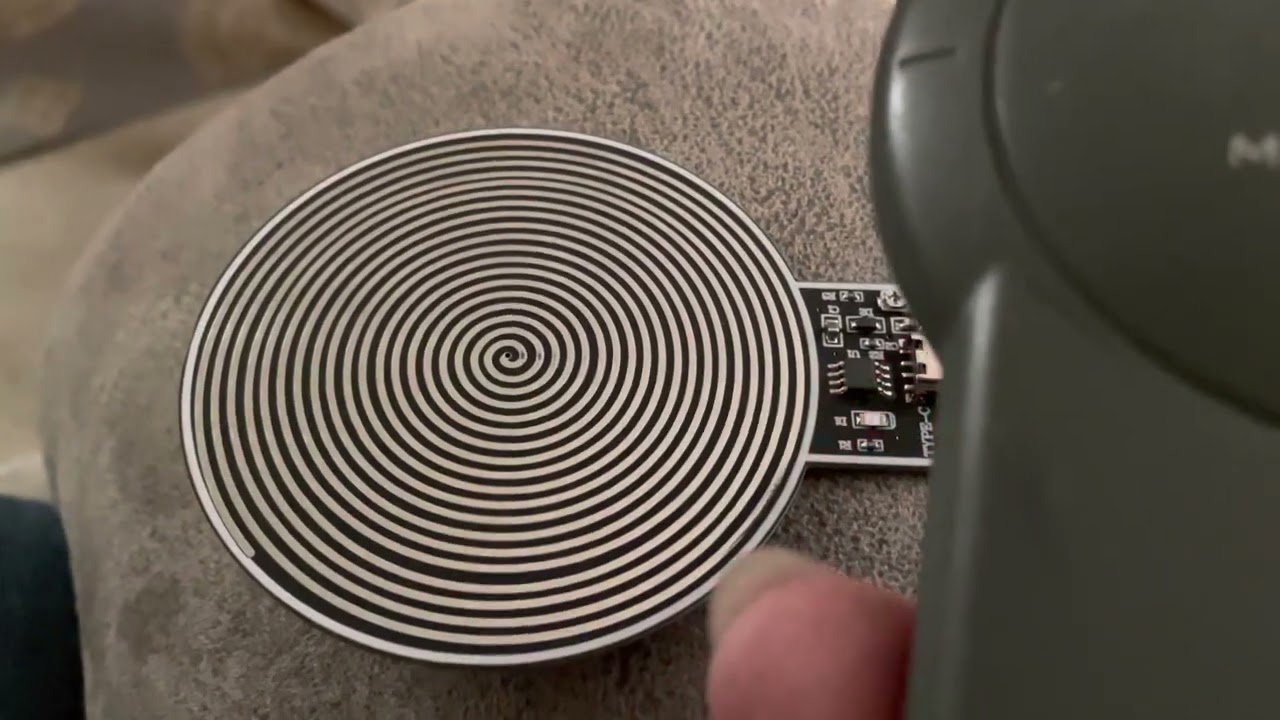 Testing the Yoidesu Schumann pulse generator for electromagnetic wave output.