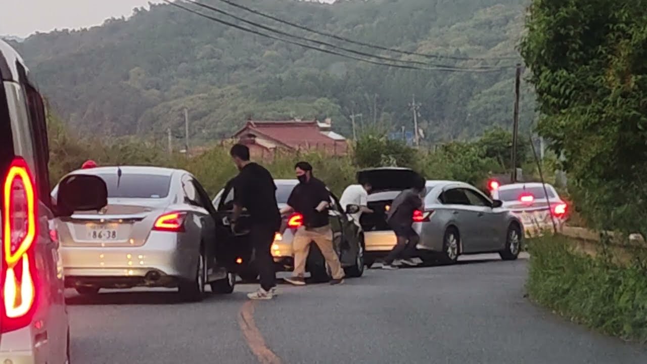 大量の覆面パトカー ノロノロ運転 2時間以上追跡される車 低速走行から事故まで 山口県 20220617 国道2号 下関市〜山陽小野田市〜宇部市 #ドラレコ #福岡県警 #カーチェイス