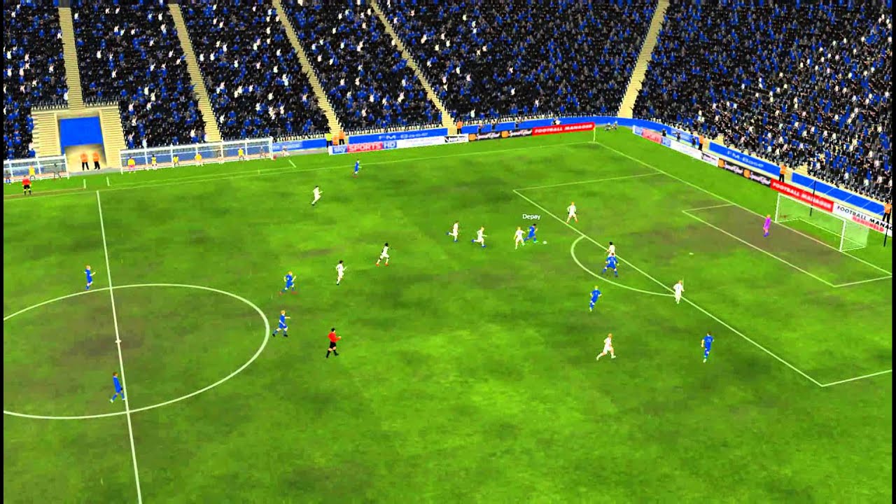 FM-Base vs Tottenham - Depay Goal 4 minutes
