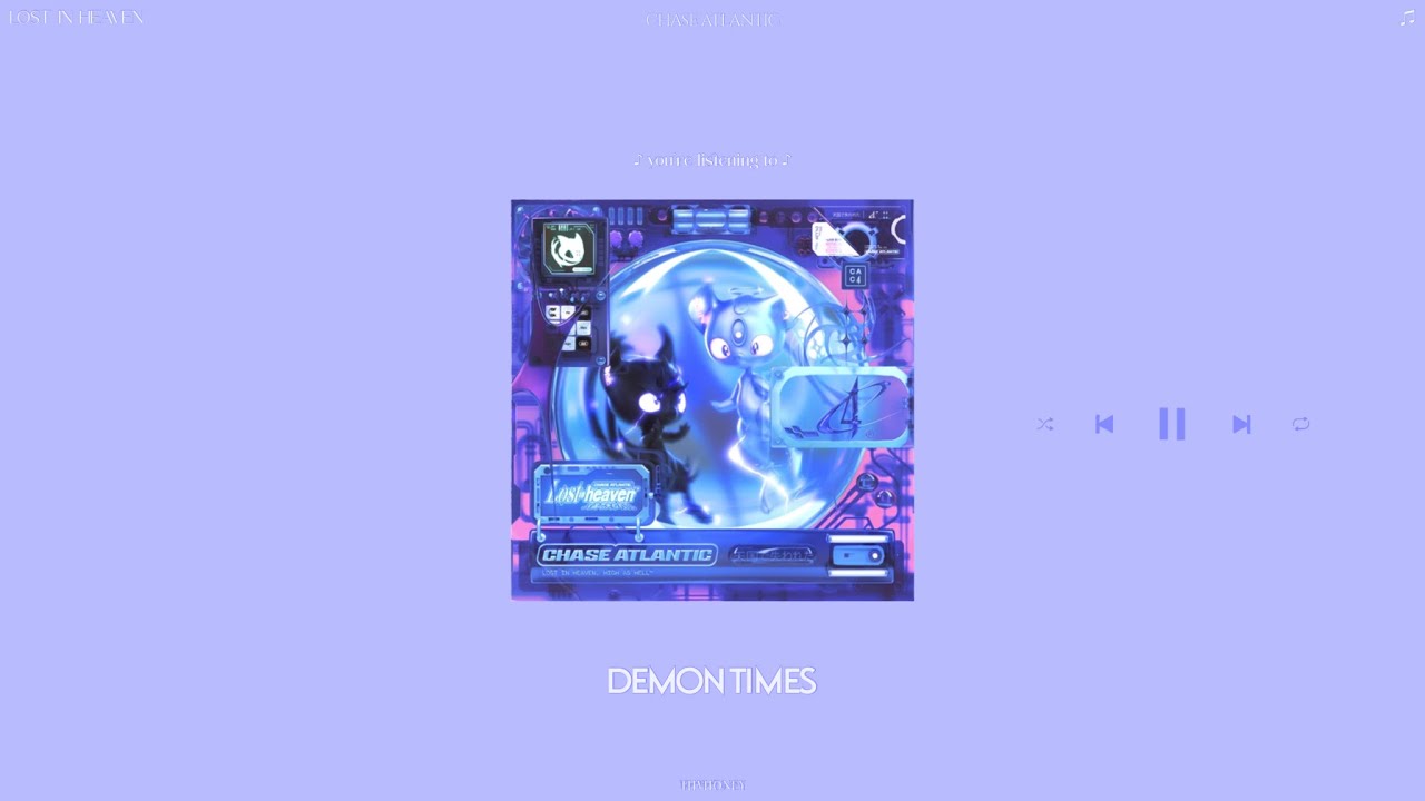 chase atlantic - demon time (sped up + reverb)