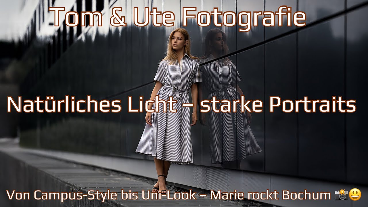 Natürliches Licht - Starke Portraits: Shooting mit Marie in Bochum