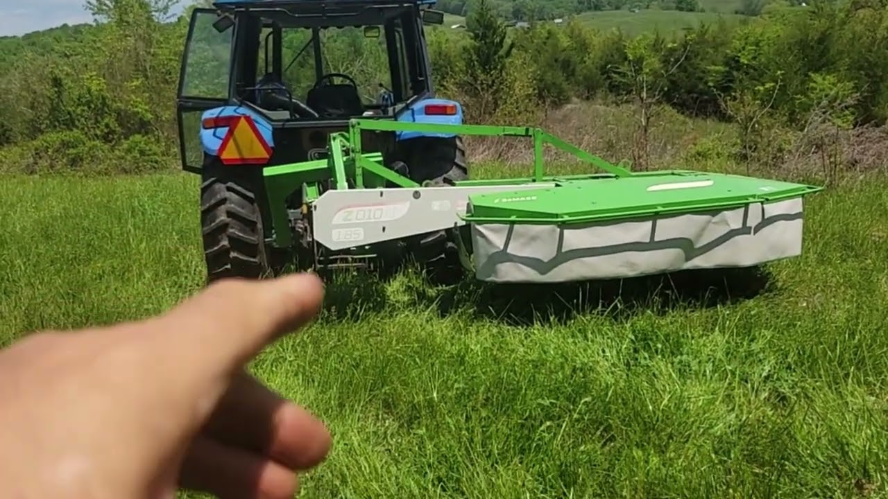 Drum Mower 1st Hay Cutting