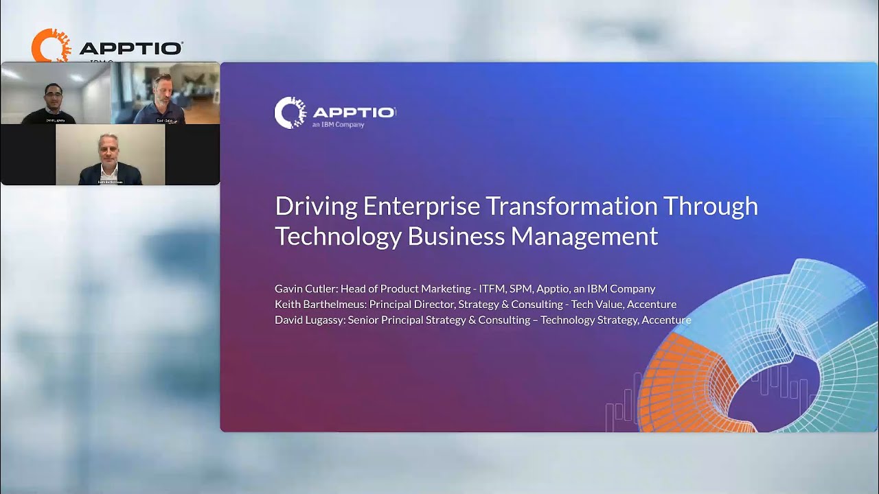 Driving Enterprise Transformation Through Technology Business Management