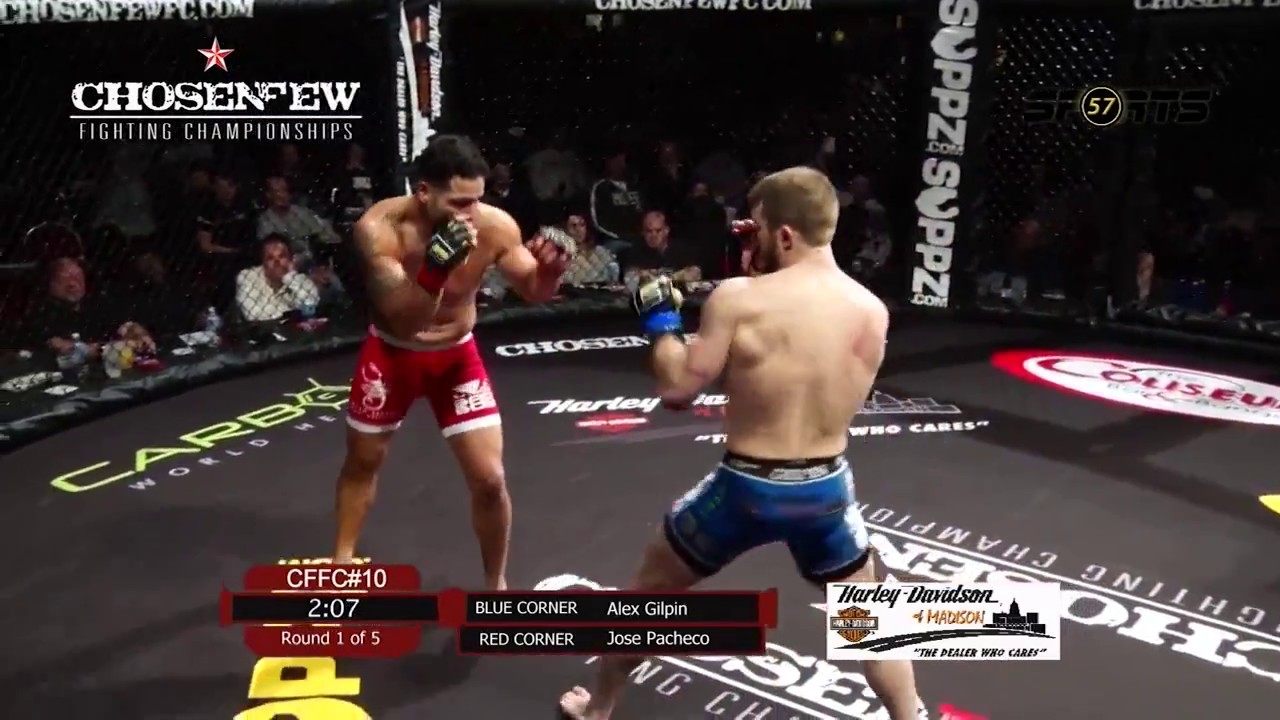 Chosen Few Fighting Championship Alex Gilpin vs Jose Pacheco