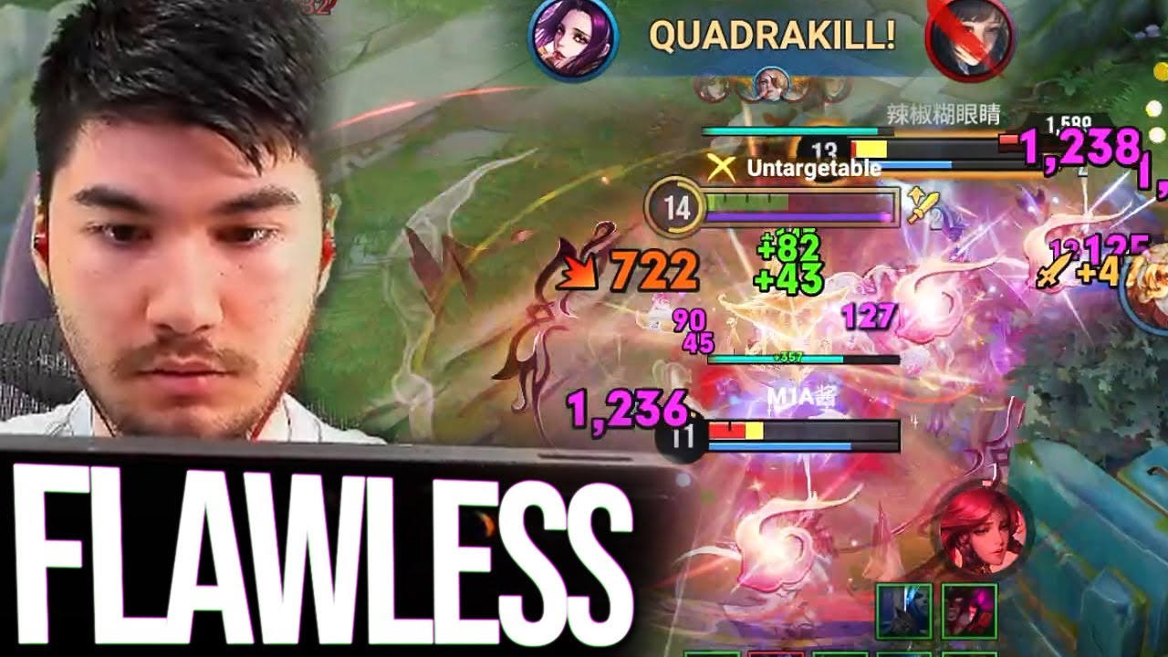 PHIL PLAYS A PERFECT GAME ON MI YUE IN MYTHIC GRANDMASTER RANK ! HONOR OF KINGS #hok #honorofkings