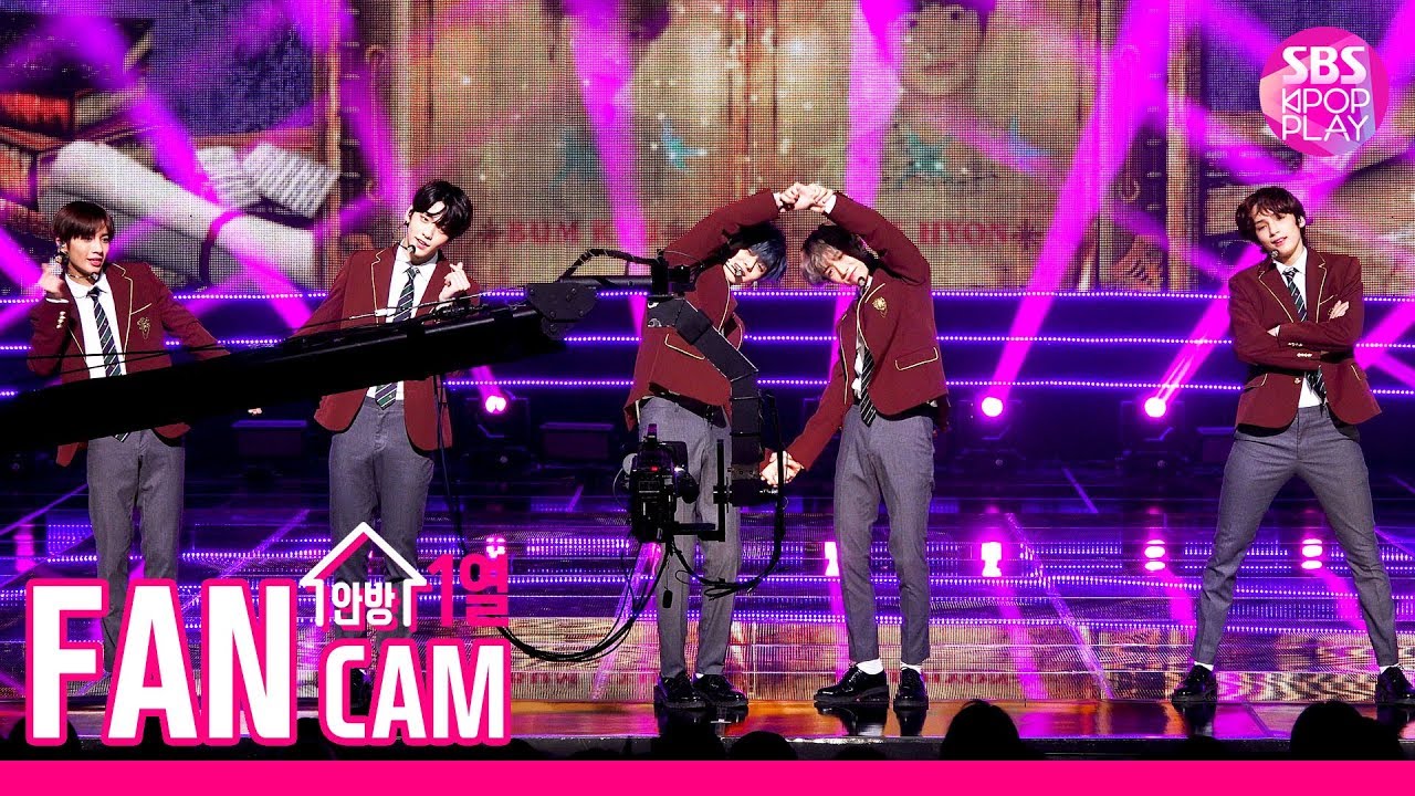 [안방1열 직캠4K] TXT '9와 4분의 3 승강장에서 너를 기다려' 풀캠 (TXT 'Run Away' Fancam)│@SBS Inkigayo_2019.11.17