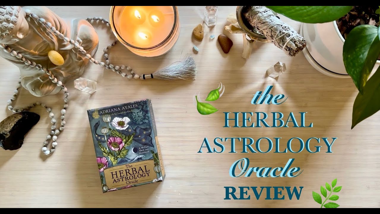 🌿🌞 HERBAL ASTROLOGY ORACLE - Review, Flip-Through, Card Read 🌞🌿