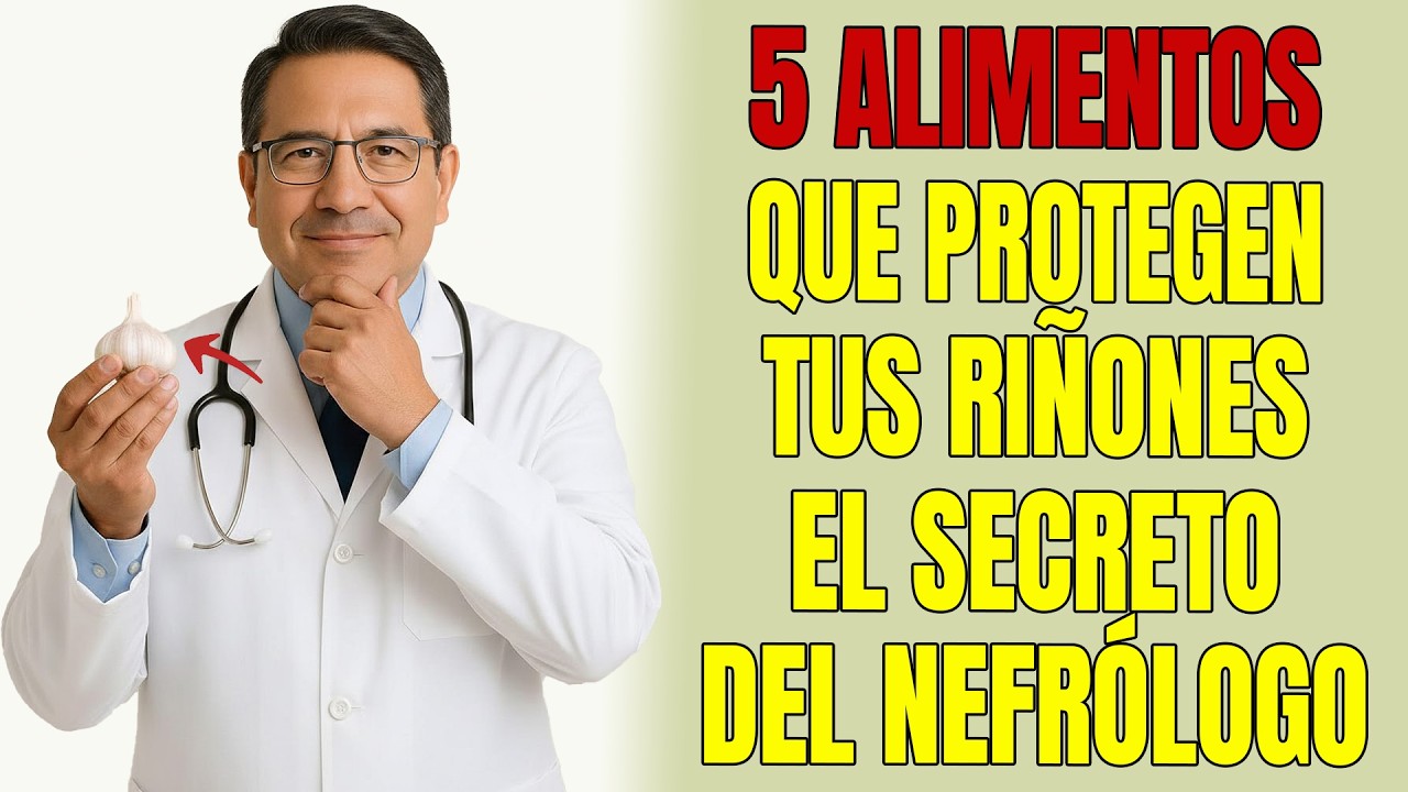 Nefrólogo Revela: 5 Alimentos Naturales que Protegen tus riñones y Salvan de la Insuficiencia Renal