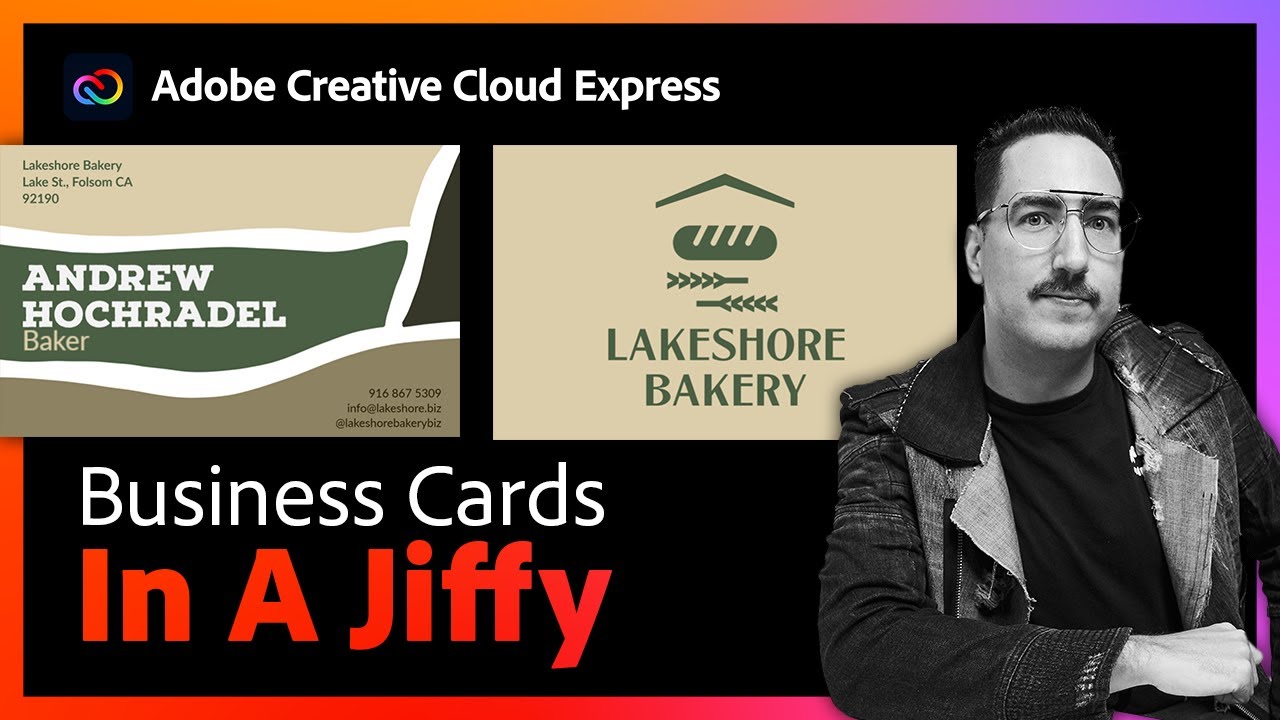 Design a Business Card in Minutes | Adobe Express