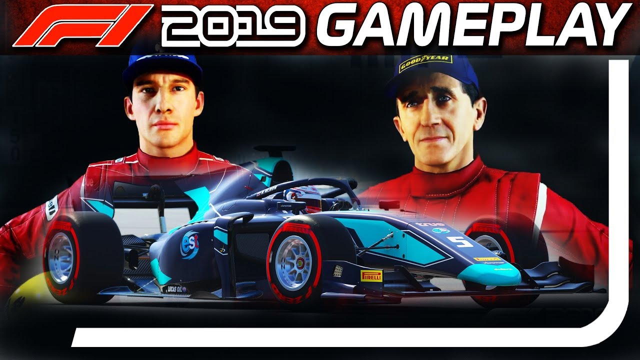 F1 2019 GAMEPLAY SCREENSHOTS! | FULL FORMULA 2 CAREER MODE! | AND SENNA vs PROST GAME MODE!!