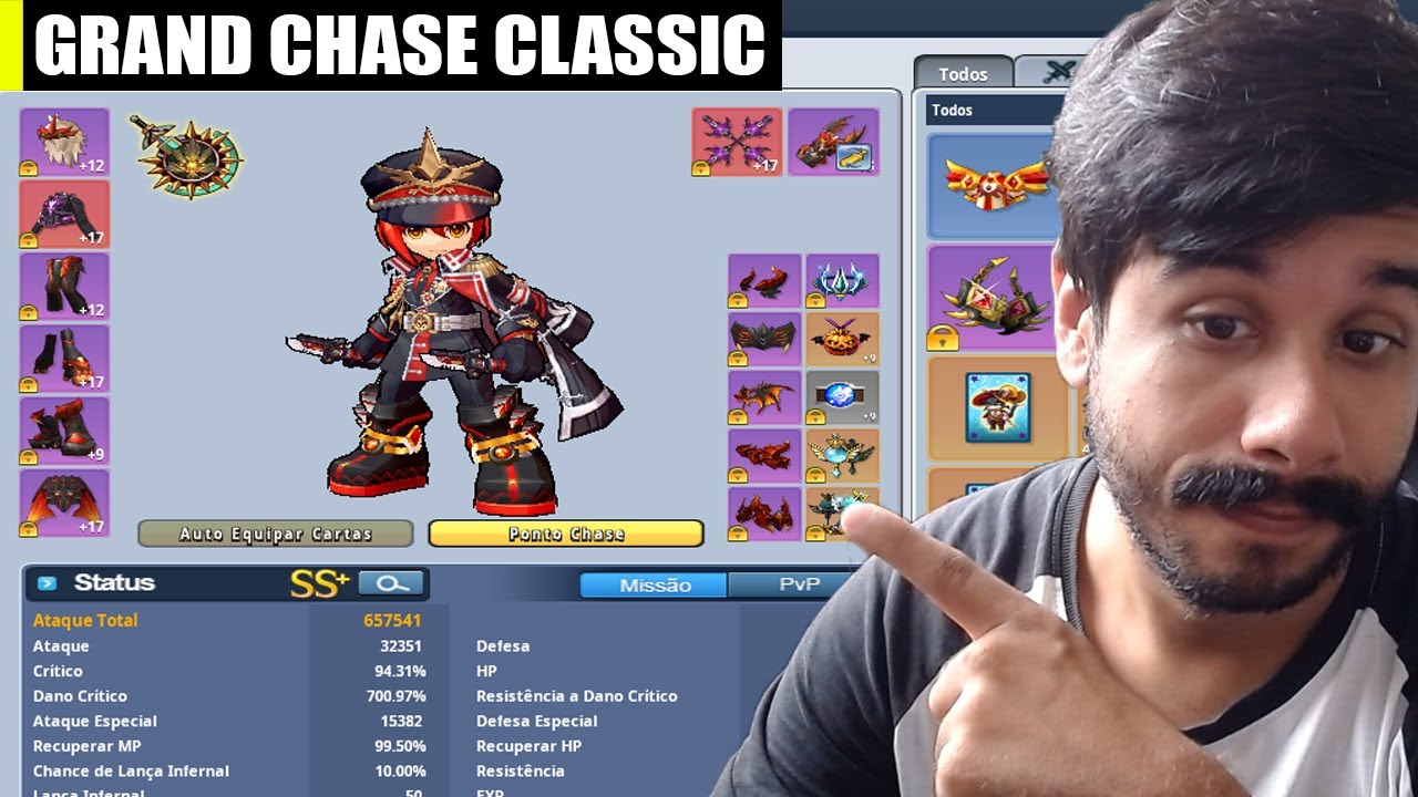 Minha Conta do Grand Chase Classic em 2024