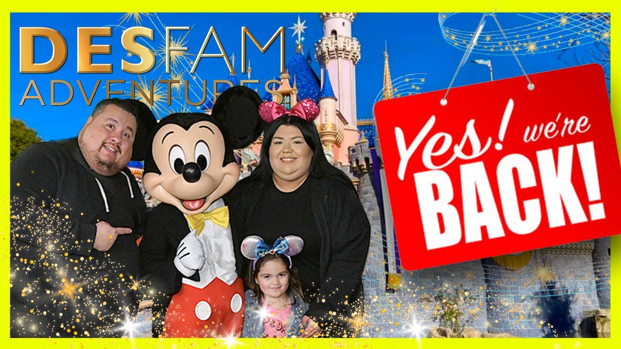 The DESFAM is Back! At Disneyland for the Food and Wine Celebration!