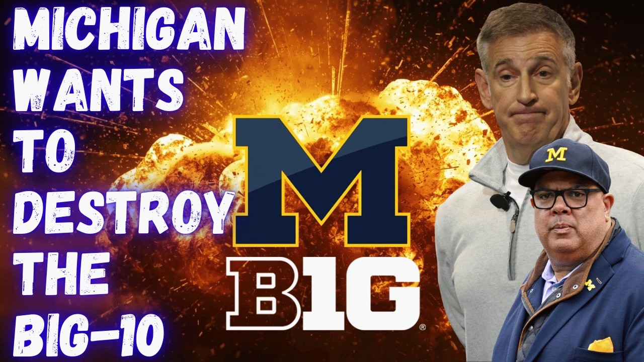 The Monty Show LIVE: Is Michigan Planning To Destroy The BIG 10 Conference?