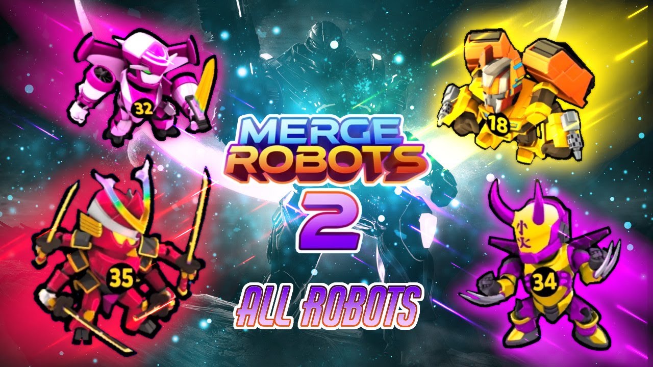 Merge Robots 2: 🚀 Explore the Galaxy and Build Your Robot Empire!