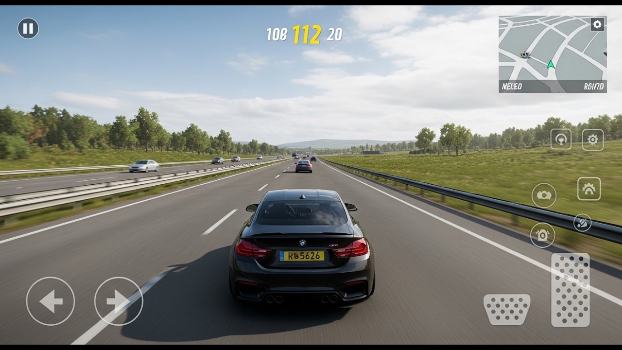 POV: BMW M4CS V/S HIGHWAY AT NIGHT