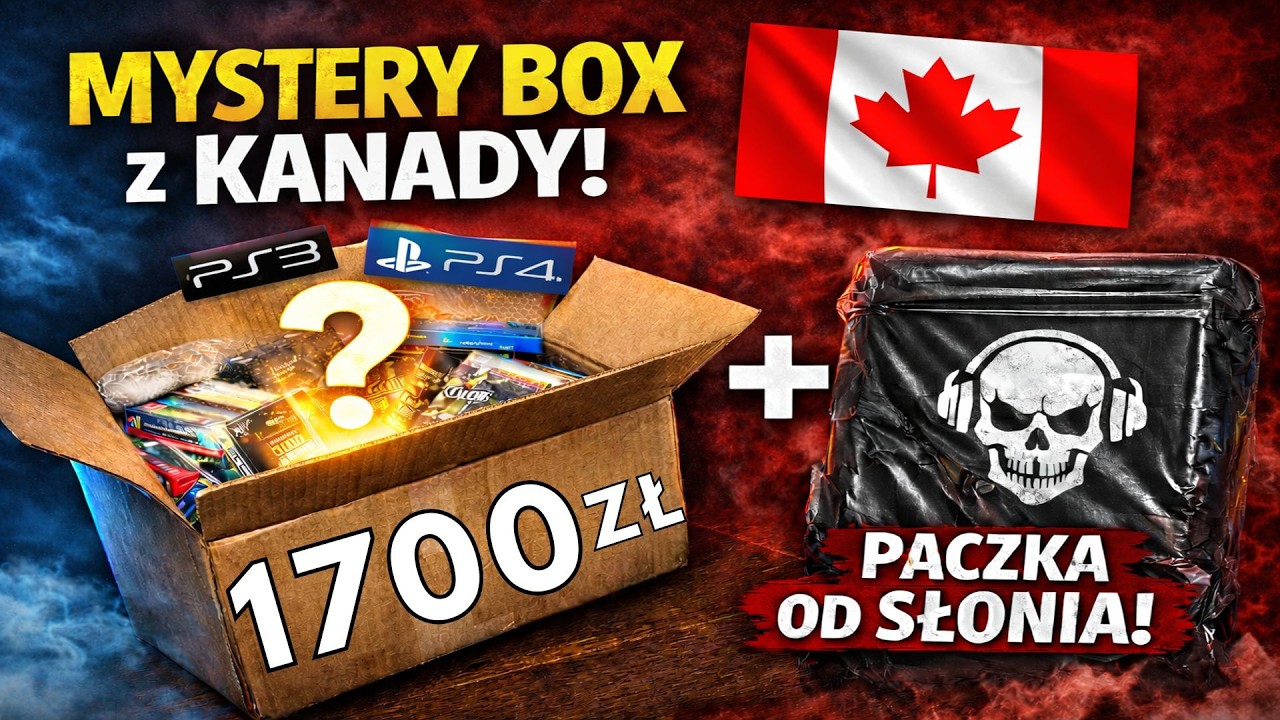 Mystery Box z Kanady + paczka od Słonia &ndash; co tu przyszło?