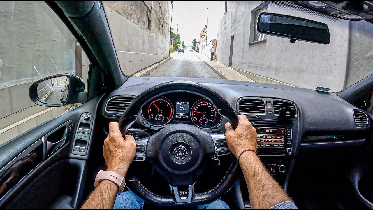 2011 Volkswagen Golf Mk6 GTD [2.0 205HP] |0-100| POV Test Drive #1226 Joe Black