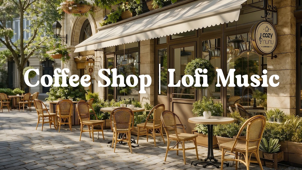 Cozy Coffee Shop Lofi Music Fresh Ambiance Relieve Stress
