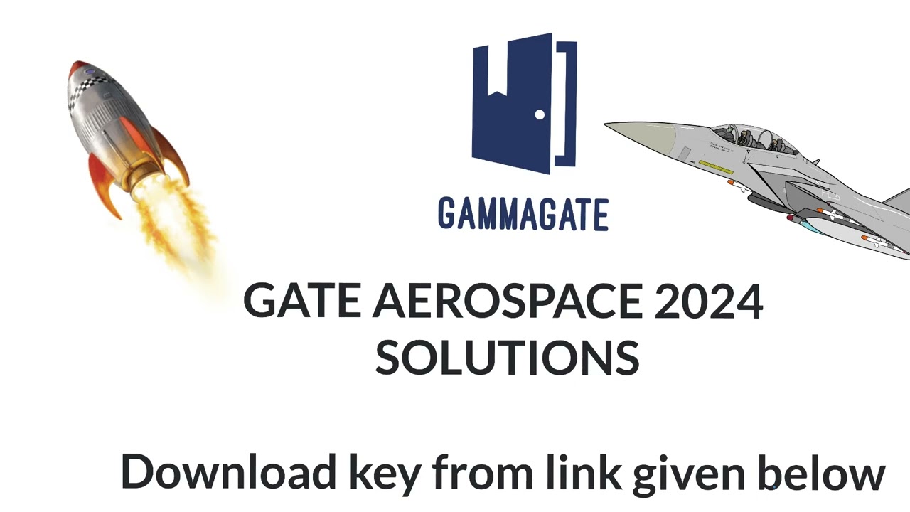 GATE AEROSPACE 2024 SOLUTION KEY