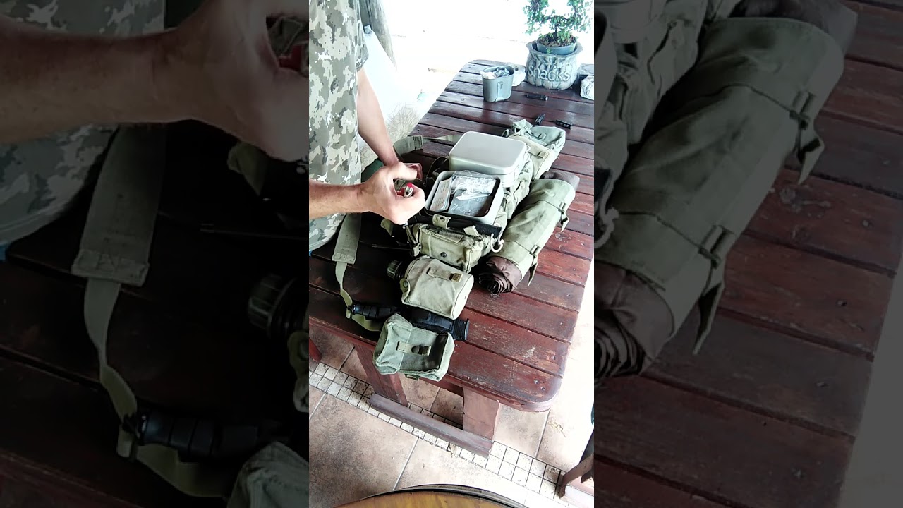 SADF Pattern 70 webbing