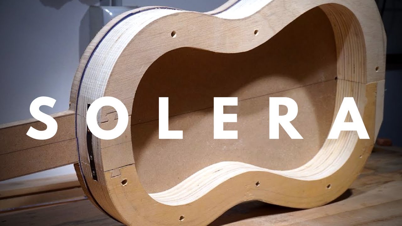 SOLERA - guitar mould: the process of making it