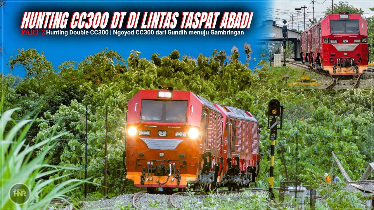 TASPAT ABADI ⁉️ Mengejar CC300 DT di jalur Sepi lintas Gundih-Gambringan | Part 2 Hunting DT CC300